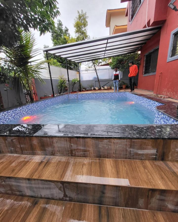 The Perfect Stays- Lal Mahal Villa With Disco Pool Lonavala Buitenkant foto